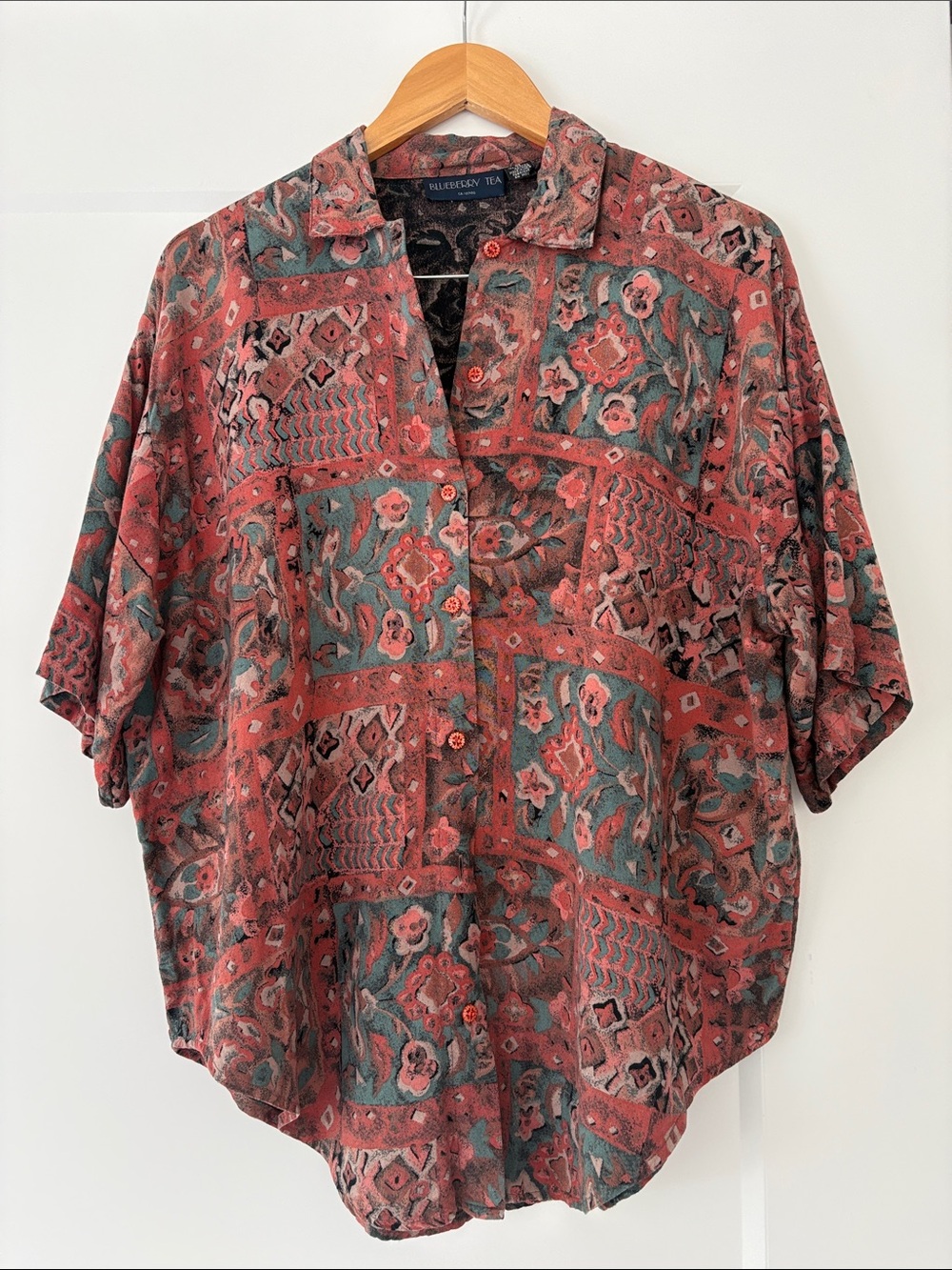 Vintage 90s Button-Up Shirt by Blueberry Tea